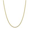 Image 1 : 10k Yellow Gold 2.75 mm Diamond-cut Rope Chain - 26 in.