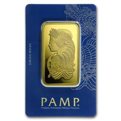 100 gram Gold Bar - PAMP Suisse Lady Fortuna Veriscan® (In Assay)