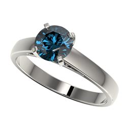 1.54 ctw VS/SI Diamond Ring 18K White Gold