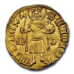 Kingdom of Hungary AV Goldgulden Sigismund (1387-1437) MS-63 NGC