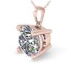 Image 1 : 4.70 ctw Tanzanite & Diamond Ring 18K White Gold