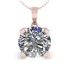 Image 2 : 4.70 ctw Tanzanite & Diamond Ring 18K White Gold