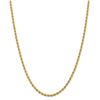Image 1 : 14k Yellow Gold 3.65 mm Regular Rope Chain - 26 in.