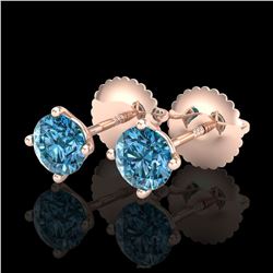 1.25 ctw VS/SI Princess Diamond Ring 10K Rose Gold