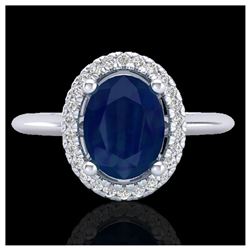 1 ctw Intense Yellow Diamond Ring 10K White Gold