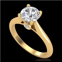 4.76 ctw Tanzanite & Diamond Ring 14K White Gold