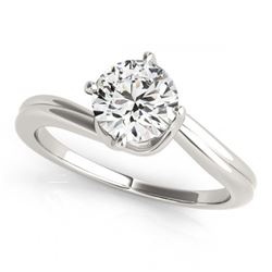 0.51 ctw H-SI/I Diamond Ring 10K White Gold