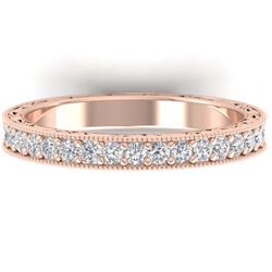 1.61 ctw Fancy Black Diamond Solitaire Stud Earrings 10K Rose Gold