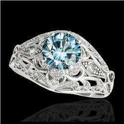1.58 ctw H-SI/I Diamond Solitaire Ring 10K White Gold