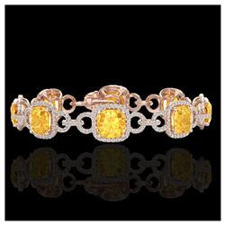 4 ctw Ruby & Halo VS/SI Diamond Earrings 18K White Gold