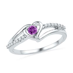 10kt White Gold Round Black Color Enhanced Diamond Bridal Wedding Engagement Ring Band Set 1.00 Cttw