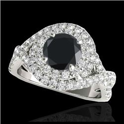 1.18 ctw H-SI/I Diamond Solitaire Ring 10K White Gold