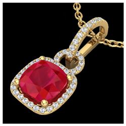 1.25 ctw Morganite & VS/SI Diamond Ring 10K Rose Gold