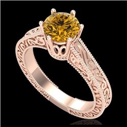 2.50 ctw VS/SI Princess Diamond Stud Earrings 10K Rose Gold