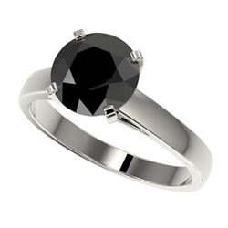 2 ctw Citrine & VS/SI Diamond Ring 10K White Gold