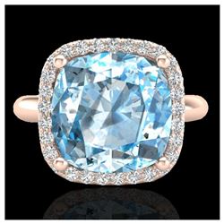 0.75 ctw VS/SI Diamond Art Deco Ring 18K White Gold