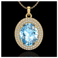 1.36 ctw SI/I Fancy Intense Yellow Diamond Ring 10K White Gold