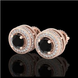 14.69 ctw Garnet & Diamond Bracelet 14K Yellow Gold