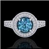 Image 2 : 13.06 ctw Cushion Diamond Bracelet 18K Rose Gold