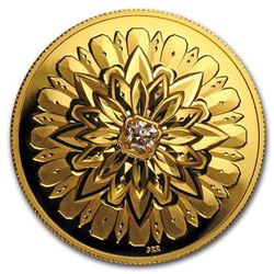2019 Canada Proof Gold $200 Forevermark Square Diamond UHR