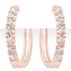 0.77 ctw H-SI/I Diamond Ring 10K White Gold