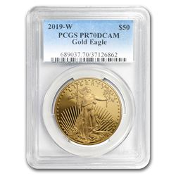 2019-W 1 oz Proof Gold American Eagle PR-70 PCGS