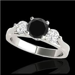 1.15 ctw VS/SI Diamond Necklace 14K White Gold