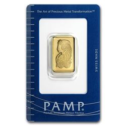 10 gram Gold Bar - PAMP Suisse Lady Fortuna (In Assay)