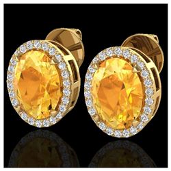 1.11 ctw H-SI/I Diamond Solitaire Ring 10K White & Rose Gold