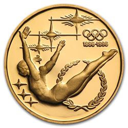 1993 Australia Proof Gold $200 Olympics