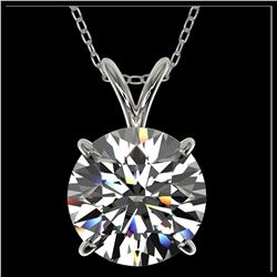 7 ctw Emerald & VS/SI Diamond Heart Earrings 14K White Gold