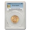 Image 1 : 1907 $5 Liberty Gold Half Eagle MS-65 PCGS