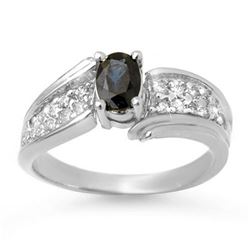 0.77 ctw H-SI/I Diamond Solitaire Necklace 10K White Gold