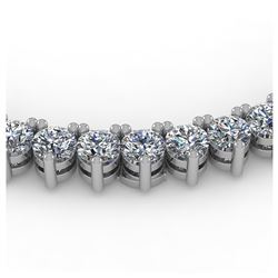 4.52 ctw Oval Diamond Earrings 18K Rose Gold
