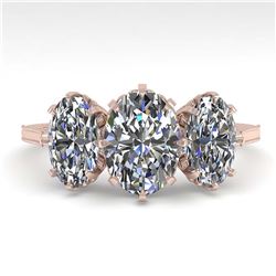 31.96 ctw Morganite & Diamond Halo Necklace 10K Rose Gold