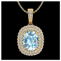 1.13 ctw VS/SI Diamond Solitaire Art Deco Ring 18K Yellow Gold