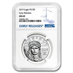 2019 1 oz Platinum American Eagle MS-69 NGC (Early Releases)