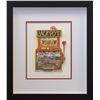 Image 1 : Charles Fazzino- 3D Construction Silkscreen Serigraph "Slots of Fun"