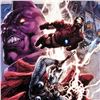 Image 2 : Marvel Comics "Iron Man/ Thor #2" Numbered Limited Edition Giclee on Canvas by Stephen Segovia with 