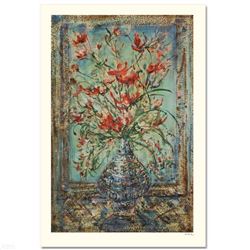 "Reflections" Limited Edition Serigraph by Edna Hibel (1917-2014), Numbered and Hand Signed with Cer