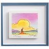 Image 2 : Peter Max- Original Lithograph "Sailboat On The Horizor (Mini Series)"