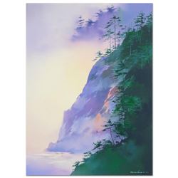 Thomas Leung, "Pacific Coast Morning" Hand Embellished Limited Edition, Numbered 3/25 and Hand Signe