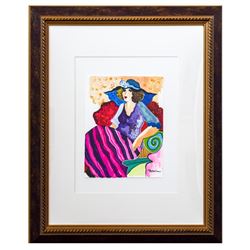 Patricia Govezensky- Original Mixed Media "Morgane"