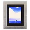 Image 1 : Wyland, "Whale Tail" Framed Original Watercolor Painting, Hand Signed with Certificate of Authentici