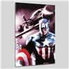 Image 3 : Marvel Comics "Captain America #609" Numbered Limited Edition Giclee on Canvas by Marko Djurdjevic w