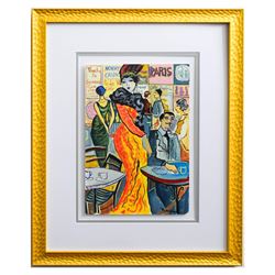 Patricia Govezensky- Original Watercolor "Floriane"