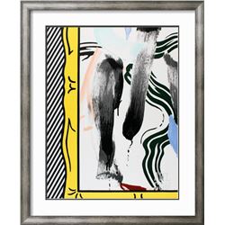 Roy Lichtenstein- Exhibition Poster "Against Apartheid"