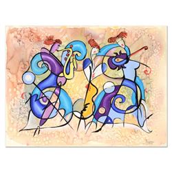 Roshvan, Original Acrylic and Watercolor Painting, Hand Signed with Letter of Authenticity.