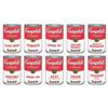Image 1 : Andy Warhol- Silk Screen (Portfolio consisting of 10 different Soup Cans) "Campbell's Soup Can Serie