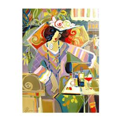 Isaac Maimon, "Dream Away" Original Acrylic Painting, Hand Signed with Certificate of Authenticity.